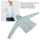 Sudadera con capucha de protección solar UV, verde, talla L 8