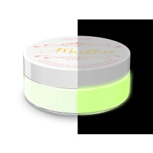 MARBLERS Cosmetic Grade Glow-in-The-Dark Powder [Glow Cream] 0.28oz (8g) | Pearlescent | Dye | Non-Toxic | Vegan | Cruelty-Free | Festival Rave & Pa