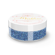 MARBLERS Holografischer Glitzer fr Gesicht und Krper [Holo Denim] 0,18 Unzen (5 g) | Fein | Ungiftig | Vegan | Tierversuchsfrei | Ethisch beschafft