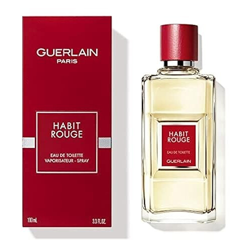 Guerlain Habit Rouge par Guerlain EDT Spray 3,4 oz 1