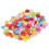 Blumenknöpfe 200 Stück - 1,3  1,3 cm bunt 9