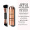 LUMINESS Silk Airbrush Spray Foundation 2-PC Kit - Base e pincel de maquiagem angular de dupla face - Cobertura edificvel Frmula anti-envelheci 4