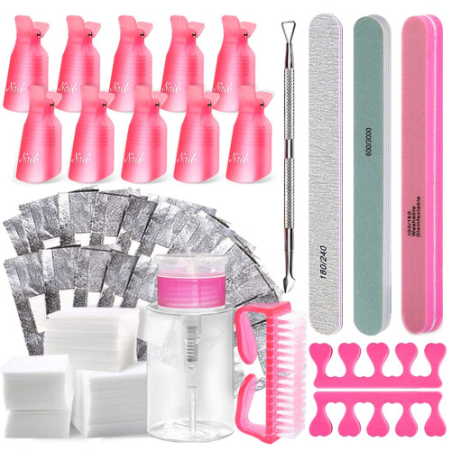Outils de dissolvant de vernis a ongles en gel