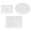 3 Stück Punk Gear Silikonform transparent 9,5  10 cm 11