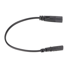 IEC320 C8 to C7 Power Extension Cord 0.3m/1ft 2.5A 250V