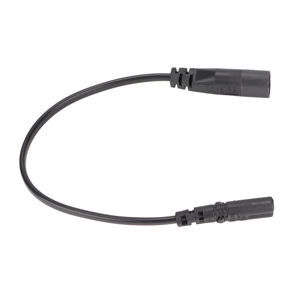 Iec320 C8 To C7 Power Extension Cord 0.3M/1Ft 2.5A 250V 7651342175074