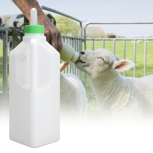 850mL Plastic White Farm Animals Calf Feeding 1