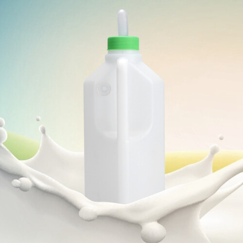 850mL Plastic White Farm Animals Calf Feeding 2