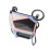 Large Dog Stroller 5 Sided Breathable Window 80kg 15