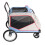 Large Dog Stroller 5 Sided Breathable Window 80kg 4
