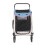 Large Dog Stroller 5 Sided Breathable Window 80kg 9