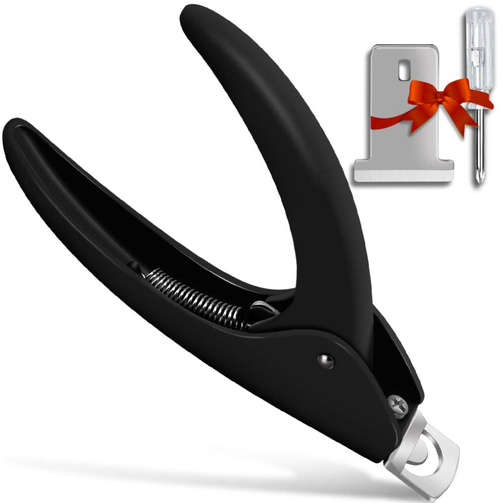 Belleboost Nail Tip Clipper Edge Cutter Artificial Acrylic Fake False Trimmer Manicure Pedicure Stainless Steel Nail Trimmer Sharp Stainless Steel Blade Cli