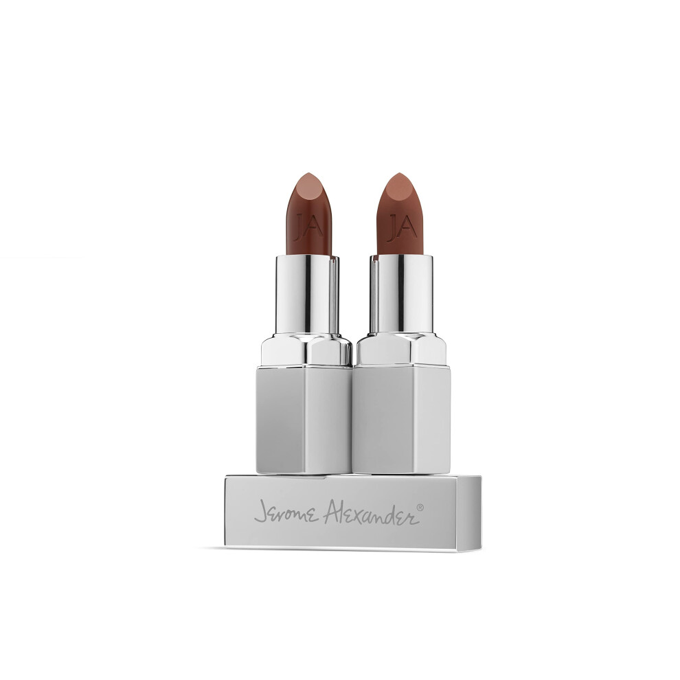 Jerome Alexander Matte & Shine Lipstick 114 - Nutmeg