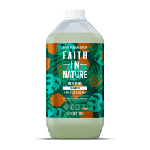 FAITH IN NATURE Natural Shampoo - Vegan & Cruelty Free No SLS or Parabens - 169 fl oz Refill Pack Coconut