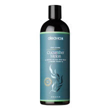 Aleavia Body Cleanse - Organic & All-Natural Prebiotic Body Wash with Organic Cucumber and Bitter Melon - Nourish Your Skin Microbiome - 16 Oz