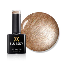 Bluesky Gel Nail Polish Cappucino 80503 10 ml Pink GoldLong Lasting Chip Resistant 10 ml (Requires Drying Under UV LED Lamp)