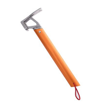 Multi-Function Outdoor Camping Tent Peg Hammer for Hiking Fishing Mountaineering - Durable Rock Stake Driver (Color: O)