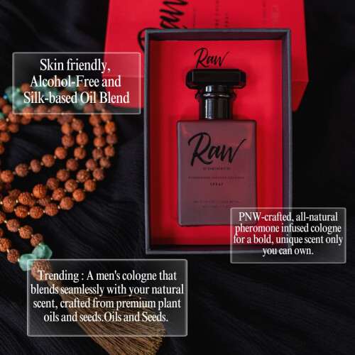 RawChemistry Profumo da Uomo Infuso di Pheromone - Spray per Uomini - Profumo con Feromoni 2