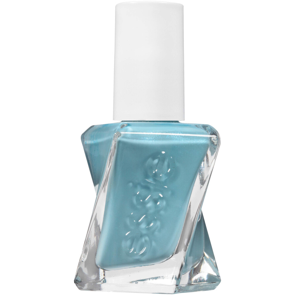 Essie Blue Gel Couture 2-Step Longwear Nail Polish First View Nail Polish 0.46 Fl. Oz.