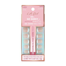 L.A. Girl Oh So Shiny nageltips Moderne Franse tip GNT155