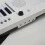 (Red) Portable 37-Key Electronic Keyboard Piano Mini Electronic Organ Piano + Microphone + Cable 6