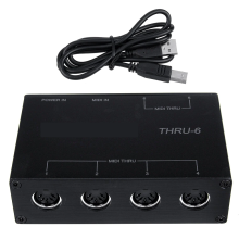Interfaces Controller THRU 6 Thru Box Controller Adapter Converter 1 Input and 6 Output