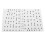 Guitar Key Stickers Guitar Tune Stickers Kit for Guitar 4