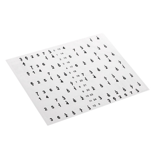 Guitar Key Stickers Guitar Tune Stickers Kit for Guitar 2