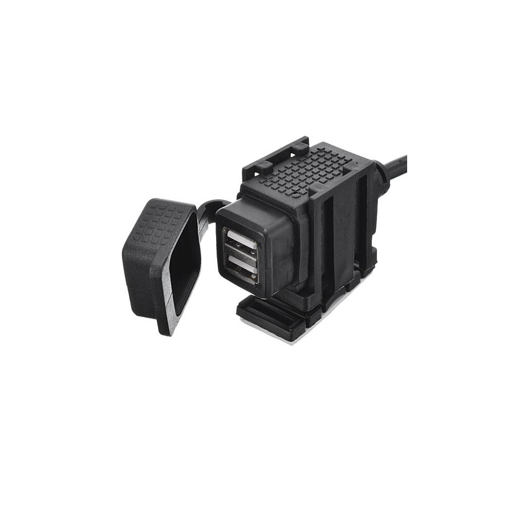 Europe Standard Car Motorcycle 12V-24V 2.1A Dual Usb Charger Adaptor 4250937590198