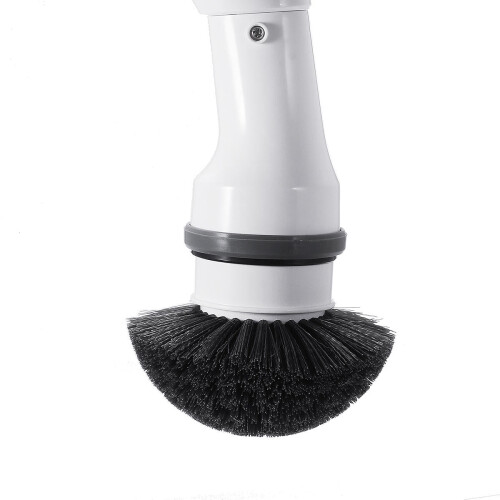 (UK Plug) Handheld Electric Cordless Spin Tub Tile Scrubber Cleaner with 3 Replaceable Brush Heads 1