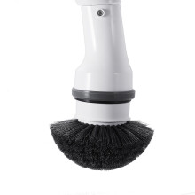 (UK Plug) Handheld Electric Cordless Spin Tub Tile Scrubber Cleaner with 3 Replaceable Brush Heads