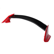 Red R Style Rear Trunk Spoiler Wing Lip