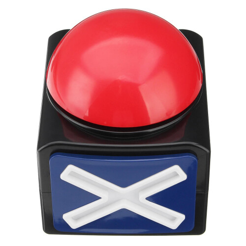 Buzzer Alarm Push Button Lottery Trivia Quiz Game Red Light With Sound 2