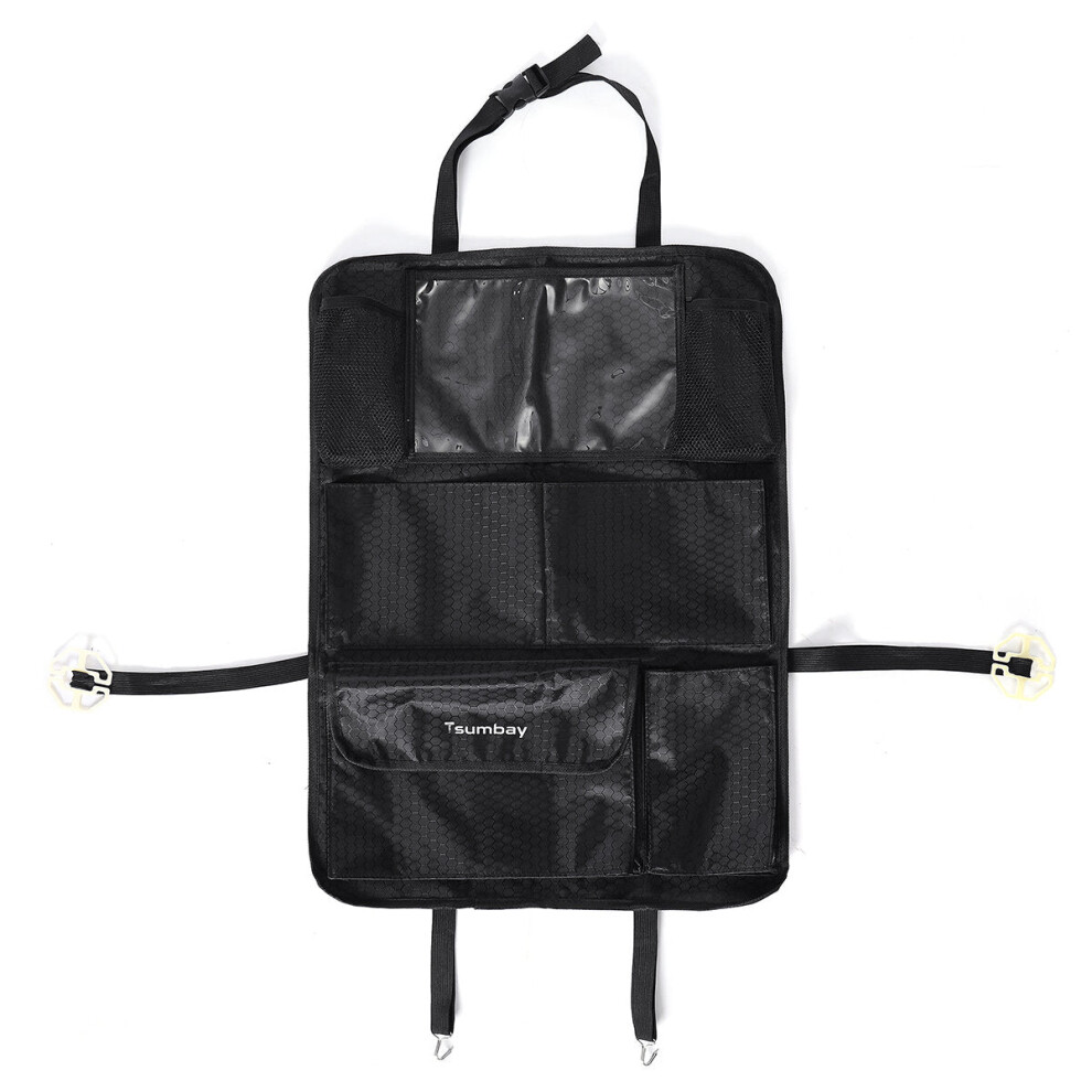 2Pcs Car Seat Back Organizer 5 Pockets With Tablet Holder Protector For Kids Children Car Accessories 4250937611664