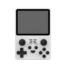 (White) 144GB 20000 Games Retro Handheld Game Console for NDS MAME MD N64 PS1 FC 3.5 inch IPS HD Screen Portable Linux System Pocket Video Game Player