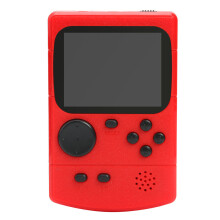 (Red, Without Gamepad) 500 Games Retro Mini Handheld Game Console Support TV Output 8Bit Game Player