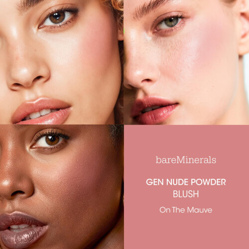bareMinerals bareMinerals Gen Nude Powder Blush em malva 1