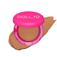 Doll 10 Peptide Bounce Balm Foundation - Hydrating Age-Defying Foundation for Older Women All Skin Types - Vegan Clean Natural Medium Buildable