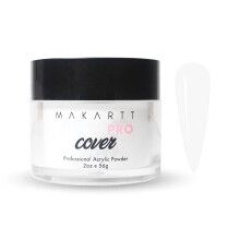 Polvere acrilica Makarttpro - copertura per unghie da 56 g/2 once per estensione perfetta per tecnici delle unghie private professionali - Colore: ve