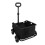 Dog Stroller Carbon Steel 15.43 Load Capacity 3