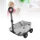 Dog Stroller Carbon Steel 15.43 Load Capacity 12