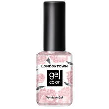 LONDONTOWN UV/LED Gel Nail Polish - Long Lasting Chip Resistant High Shine Color - Glossy Rose Petal Pink Waterloo Sunset 12ml/.40fl oz