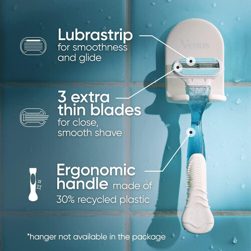 Gillette Gillette Venus Smooth Razors for Women Includes 1 Handle 6 Razor Blade Refills 1