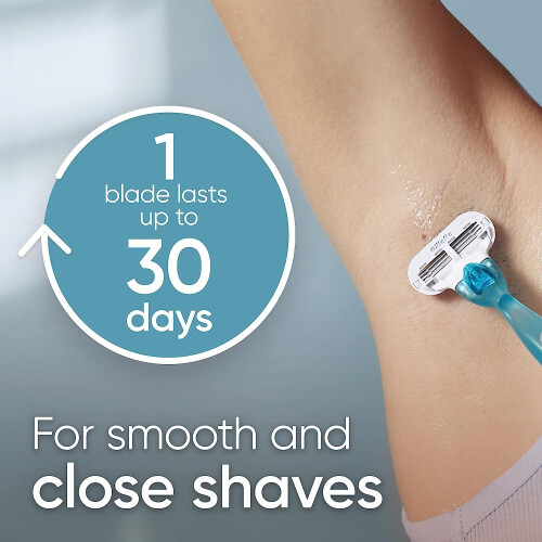 Gillette Gillette Venus Smooth Razors for Women Includes 1 Handle 6 Razor Blade Refills 2