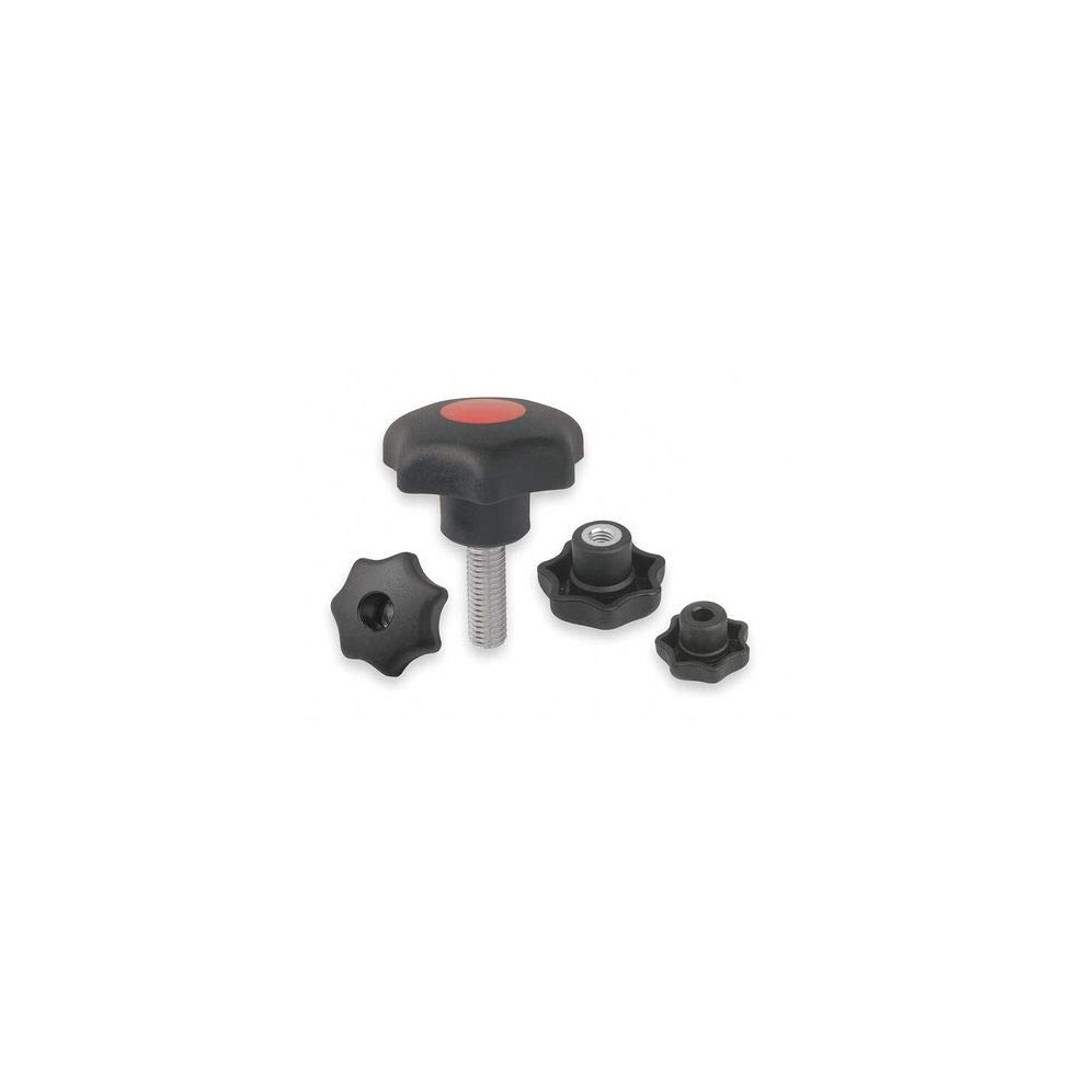Hand Knob M8 6 Pack, Durable Metal Hand Wheels, 30Mm Size, Ideal For Machinery And Equipment Use 6947110186511