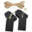 Black Gift Tags,100 Pcs Kraft Paper Gift Tags with String,craft Hang Tags with Natural Jute Twine 1