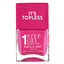 Nails Inc It's Topless Gel Neglelak 4-i-1 Base Coat Behandling Farve & Top Coat Langvarig St?rk Sp?nfri Negle Blank Salon Kvalitet Manicure Derhj