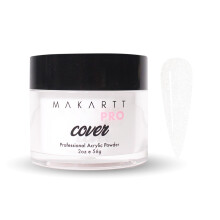 Polvere acrilica Makarttpro - copertura per unghie da 56 g/2 once per estensione perfetta per tecnici delle unghie private professionali - Colore: pu