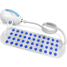 Serenelife Portable Spa Bubble Bath Massager - Relaxing Thermal Spa Non-Slip Mat with Suction Cup Bottom Motorized Air Pump Adjustable Bubble S