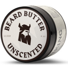 Streikende Wikinger -Bartbutter fr Mnner - 4 Unzen -Creme - unmittelbarer Bartcreme fr Mnner mit nicht fettig
